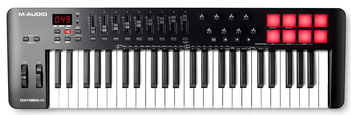 MIDI-контроллер M-AUDIO OXYGEN 49 MKV