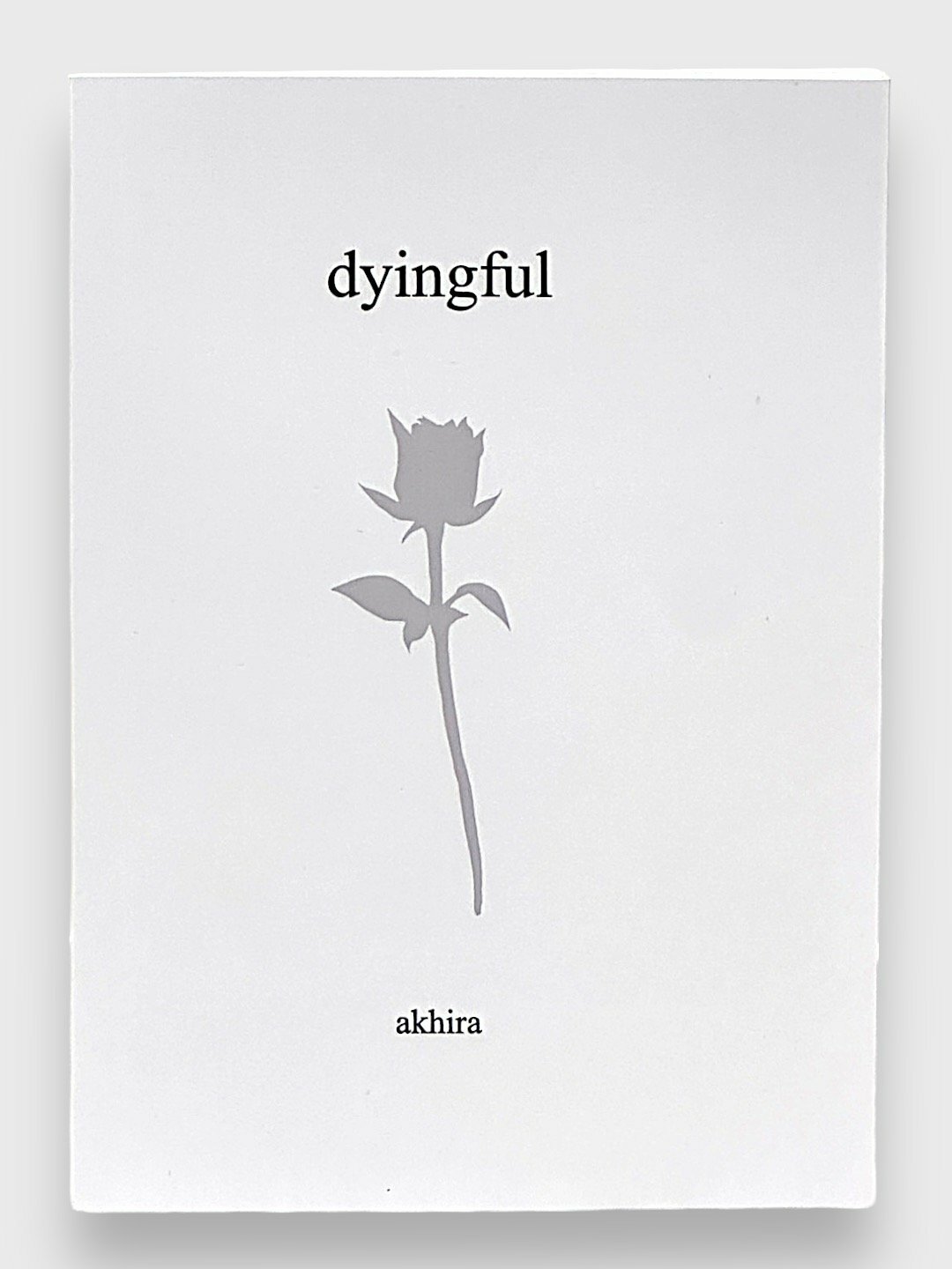 Книга "Dyingful Akhira", на английском языке, мягкий переплет, 150 страниц, А5, термоусадочная упаковка