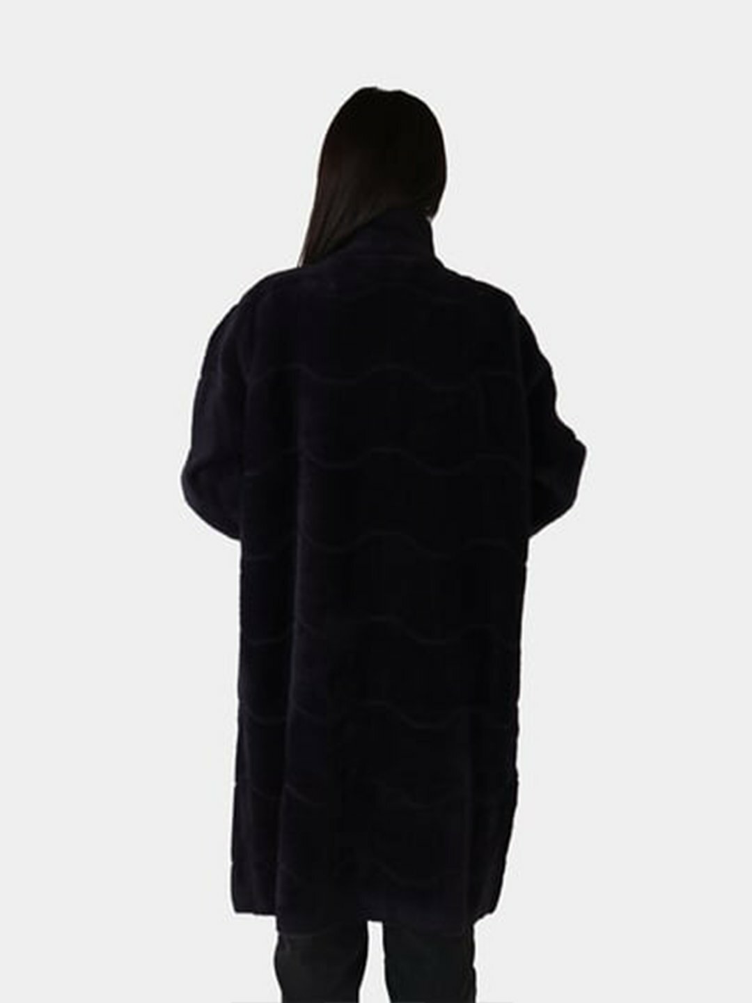 Пальто, размер One Size, фиолетовый — фото 1