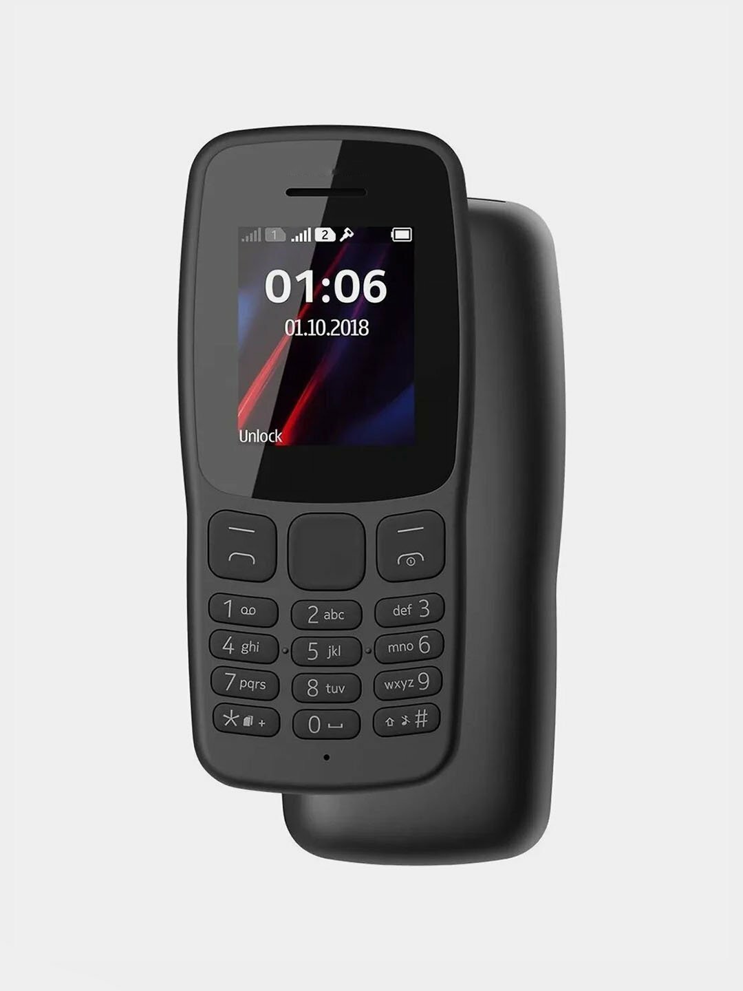 INOI 100 – Компактный и удобный кнопочный телефон, 2 SIM, долгий аккумулятор