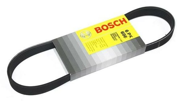 Ремень поликлиновой генератора Bosch 6*698