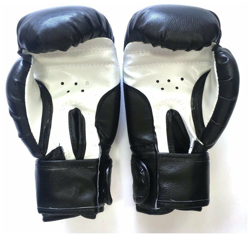 Перчатки боксерские VagroSport RING RS508, 8 унций, черный