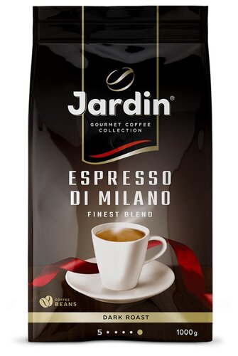 Характеристики модели Кофе в зернах Jardin Espresso di Milano на Яндекс.Маркете