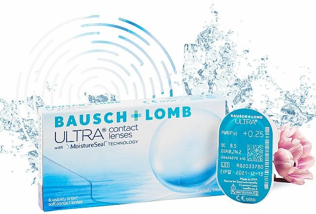 Контактные линзы Bausch & Lomb Ultra, 6 шт., R 8,5, D -5,25, 1 уп.