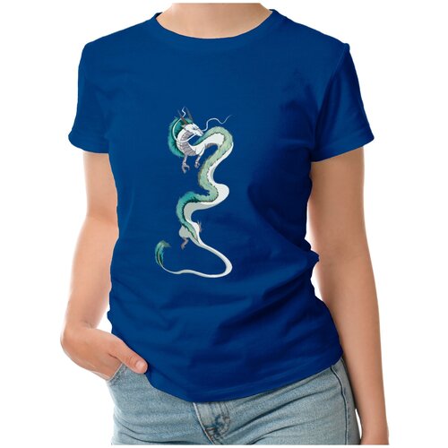 фото Футболка roly, размер l, синий