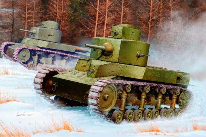 82493 Hobby Boss Советский танк Т-24 Масштаб 1/35