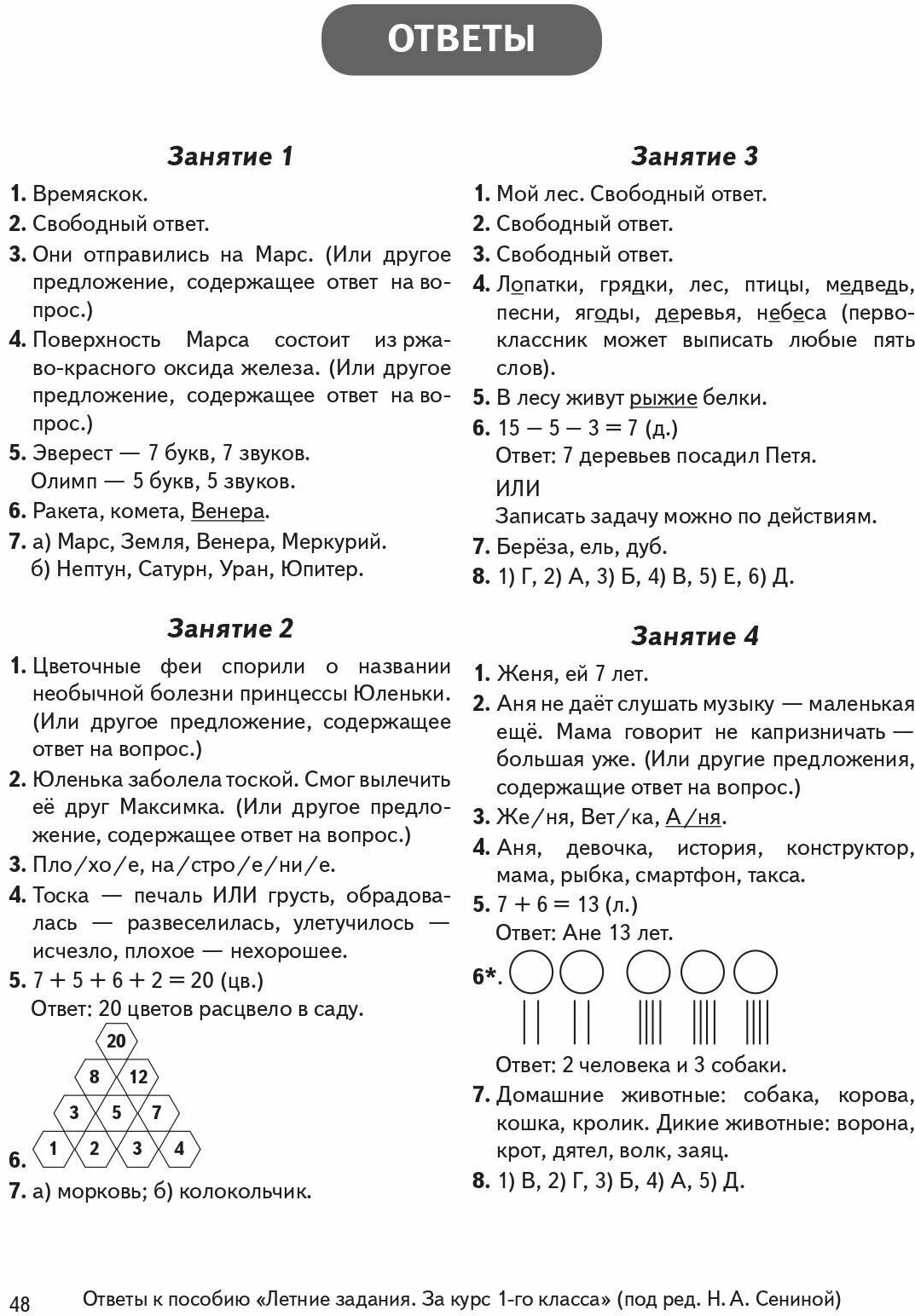 Летние задания. К 1 сентября готовы! Книжка для детей, а также их родителей. За курс 1-го класса - фото №11