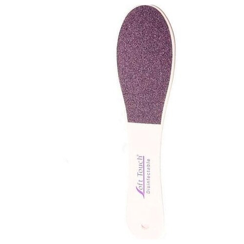 Soft Touch, Пилка для педикюра Gobbler File, розово-фиолетовая, 80/100
