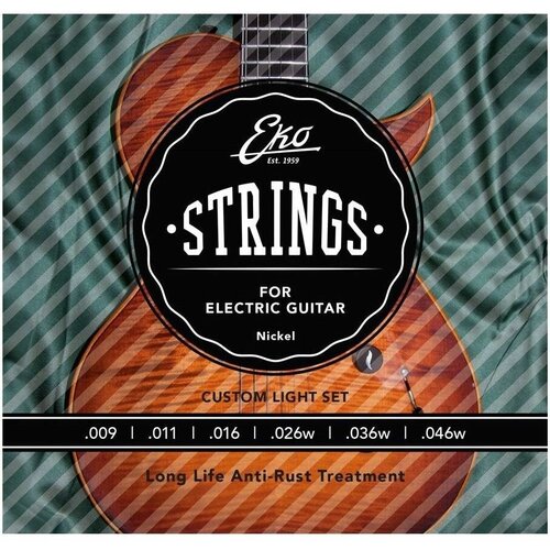 EKO 16100403 - струны для электрогитары 9-46