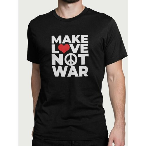 фото Футболка make love not war нет войне любовь beatles s alex drew