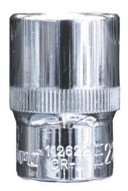 112622 Головка торцевая 1/2"DR, внешний TORX®, Е22