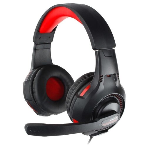 Гарнитура игровая Gembird MHS-G210 черныйкрасный кабель 18м 1029₽