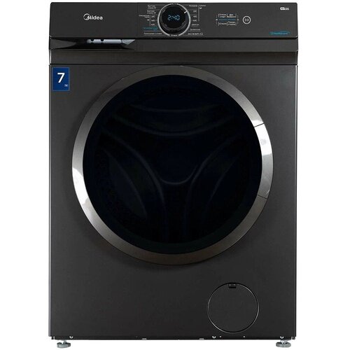 Стиральная машина фронтальная MIDEA MF100W70S тёмно-серыйчерный 7 кг диспл 4109700₽