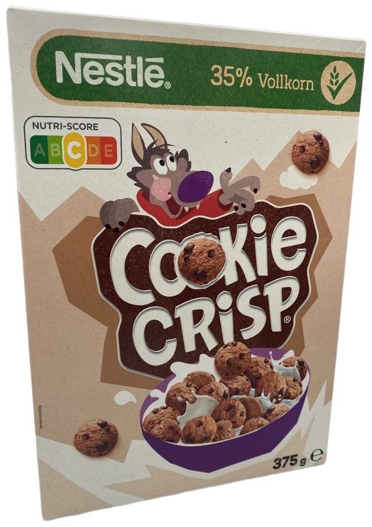 Готовый завтрак хлопья Nestle Cookie Crisp 375гр. (Польша) - фотография № 1