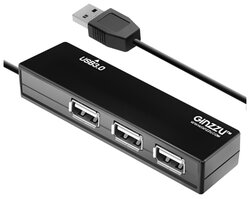USB-концентратор Ginzzu GR-334UB, разъемов: 4