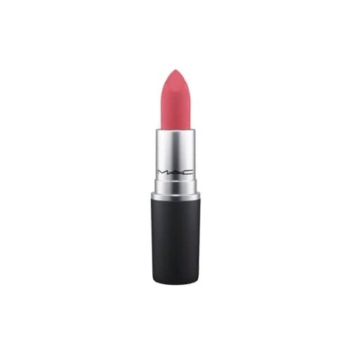 помада для губ mac жидкая помада powder kiss limited edition MAC помада для губ Powder Kiss Lipstick увлажняющая матовая, оттенок A Little Tamed