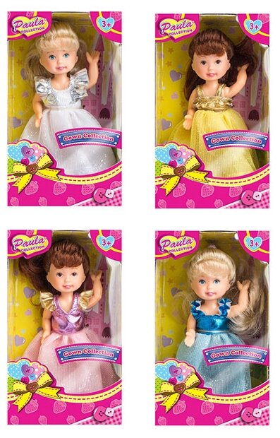 Кукла M&C Toy Centre Paula Выход в свет, 10 см, 23006