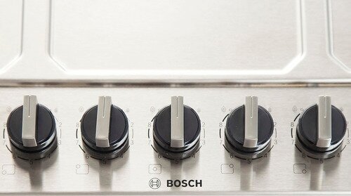 Газовая варочная поверхность Bosch PCQ7A5B90 нержавеющая сталь - фотография № 8