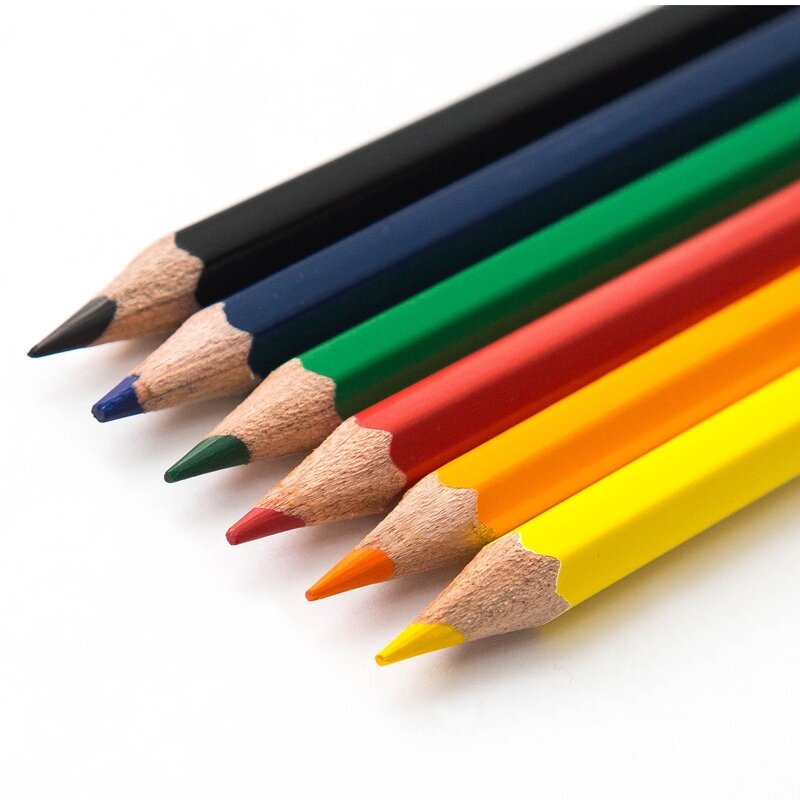 Набор карандашей Гамма Классические цветные 6 цветов - фото №3