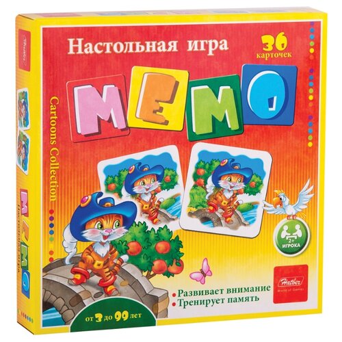 фото Настольная игра hatber мемо