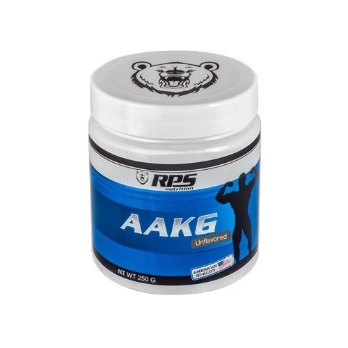 Аминокислота RPS Nutrition AAKG, нейтральный, 250 гр. аминокислота geneticlab nutrition aakg powder нейтральный 150 гр