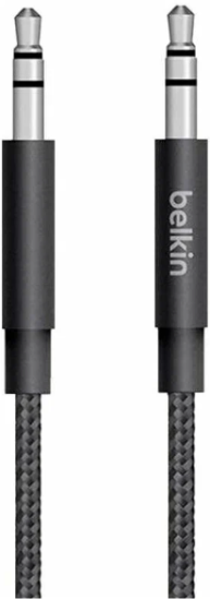 Кабель Belkin Jack 3.5 папа/Jack 3.5 папа, 2м, черный (F3Y117bt2M)