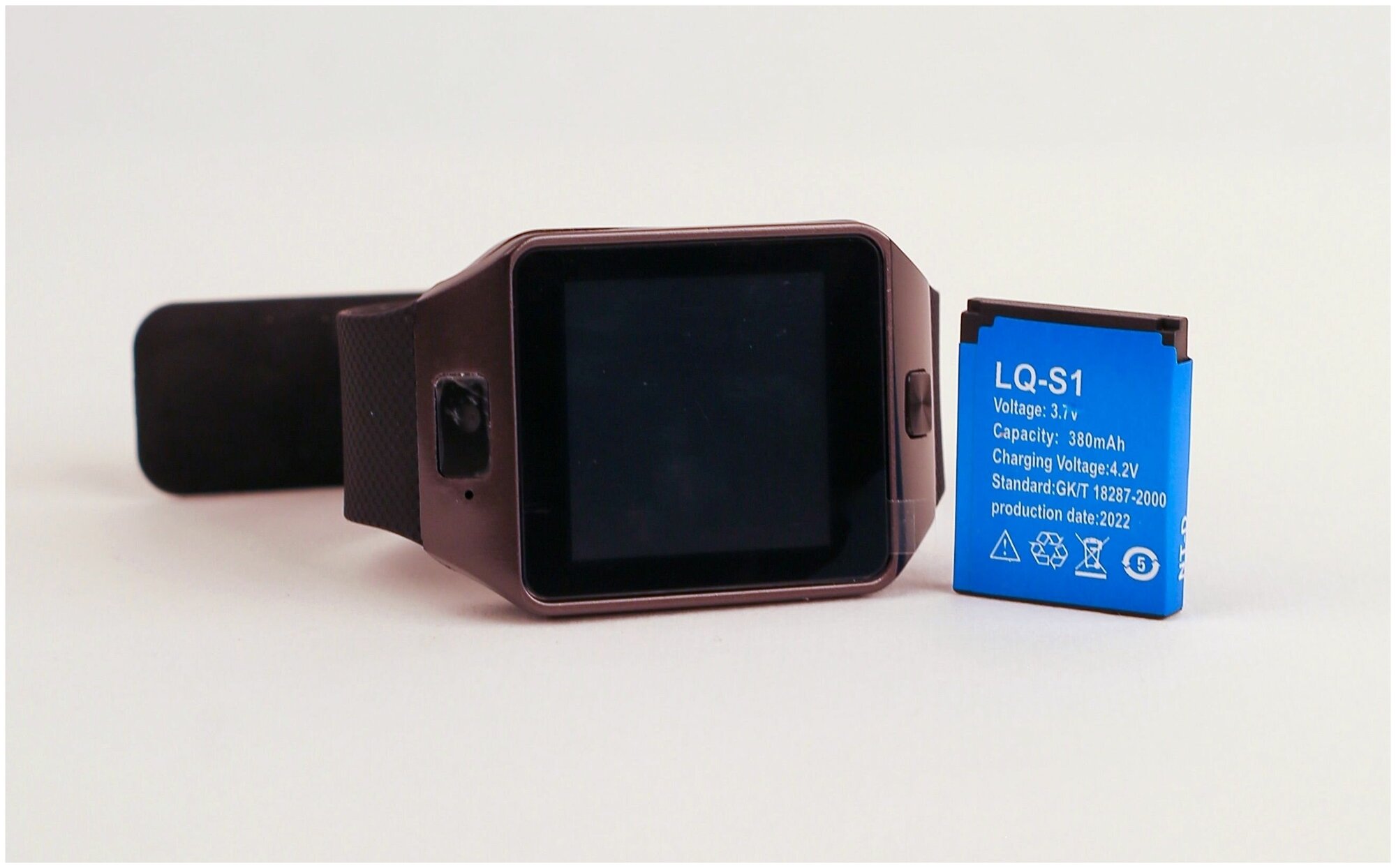 Аккумулятор LQ-S1 для умных часов Smart Watch (380 мАч 37В)