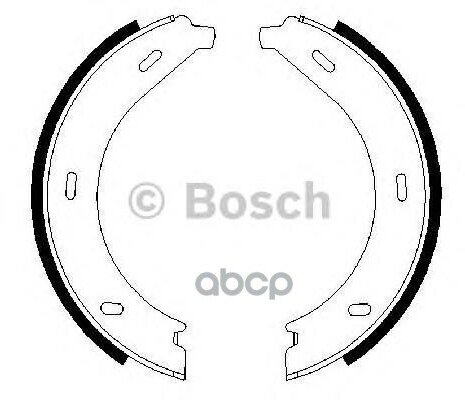 Колодки Стояночного Тормоза Bosch 0 986 487 605 Bosch арт. 0 986 487 605