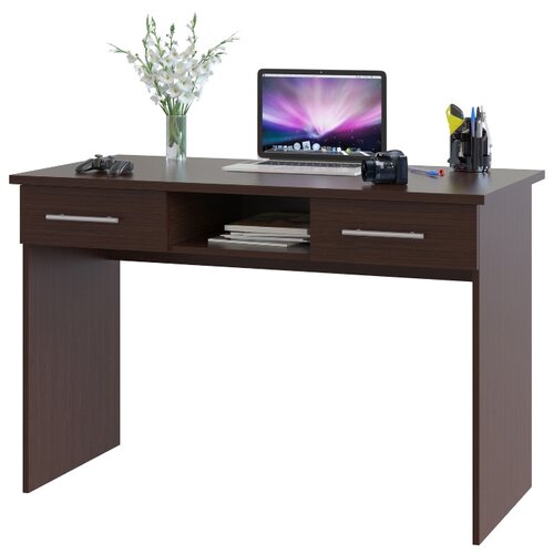 фото Письменный стол сокол кст-107.1, шхг: 120х60 см, цвет: венге