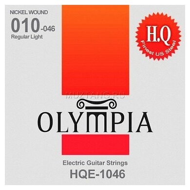 OLYMPIA HQE 046 струны для электрогитары 10-46,