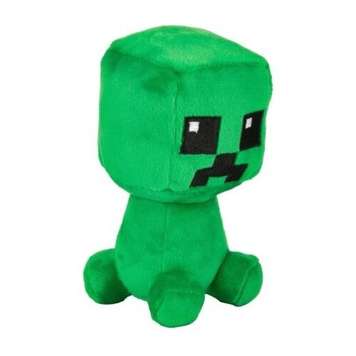 Мягкая игрушка J!NX Minecraft Mini Crafter Creeper, 12 см, зеленый