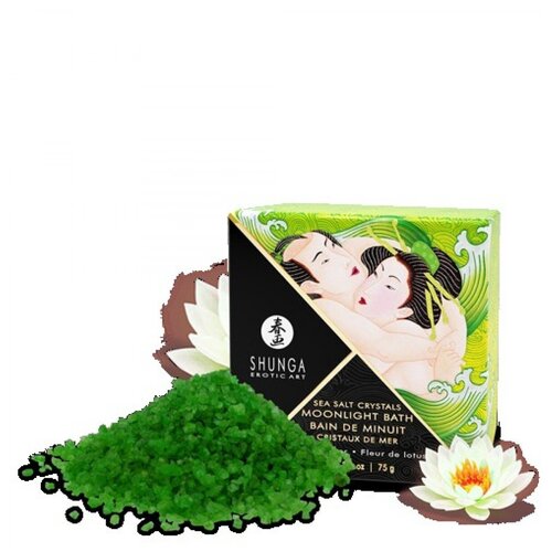 Ароматическая соль для ванны Shunga MOONLIGHT BATH Lotus Flower (75 г), shunga-6617
