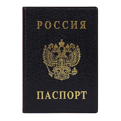 фото Обложка для паспорта dpskanc 2203.в-107, черный
