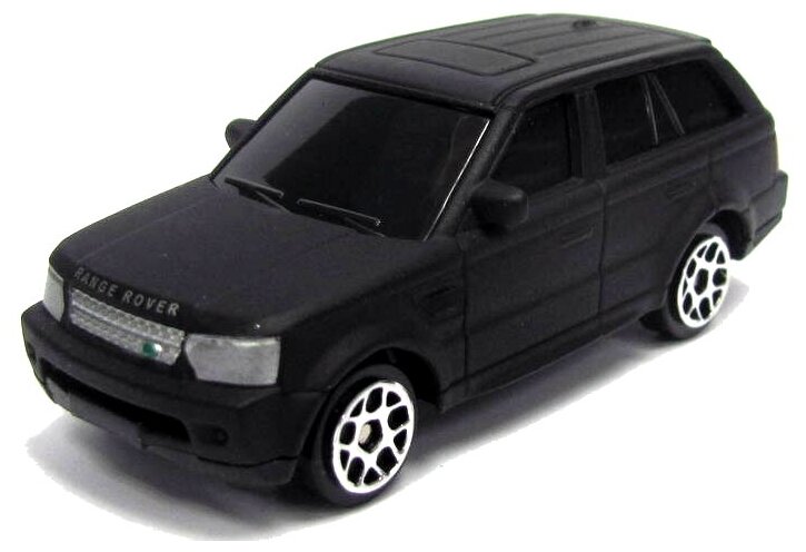 1:64 Land Rover Range Rover Sport, черный, металлическая машинка Uni Fortune 344009SM
