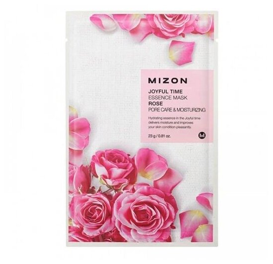 Mizon Joyful Time Essence Mask Rose