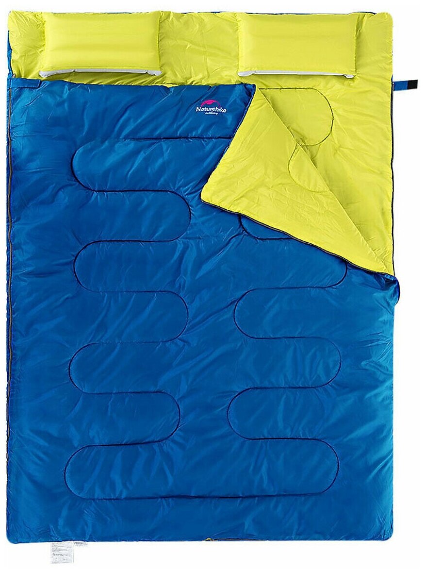 Двухспальный мешок Naturehike NH15M030-J Indigo