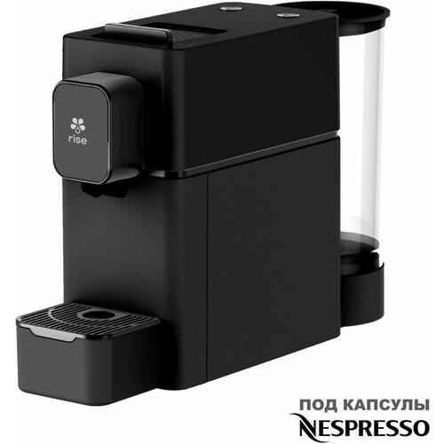 Капсульная кофемашина Rise черная под капсулы Nespresso 615700₽