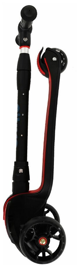 Самокат трехколесный Pituso HD-S212, красно-черный - фото №6