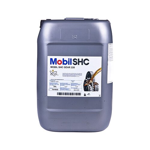 фото Масло трансмиссионное mobil shc gear 220, 20 л