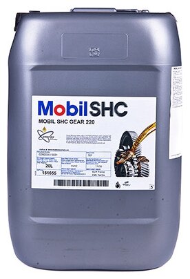 Mobil1 MOBIL Масло редукторное Mobil SHC GEAR 220 20 л 151655