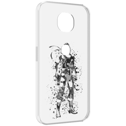 Чехол MyPads Metal Gear Solid Snakes для Motorola Moto G5S (XT1799-2) задняя-панель-накладка-бампер