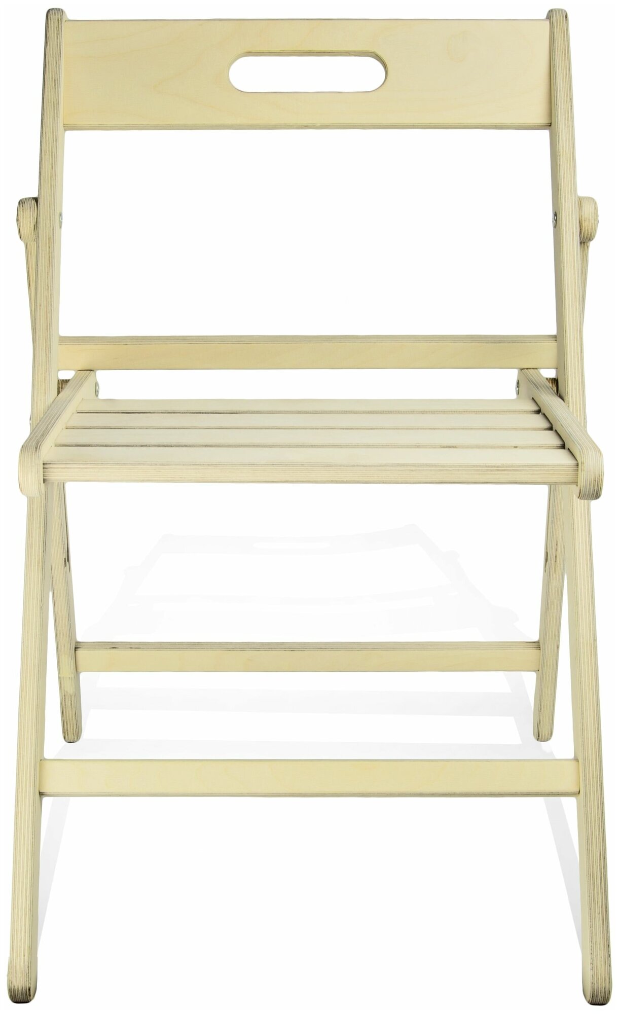 Складной стул деревянный "Геркулес" шлифованный (собранный) - фотография № 4