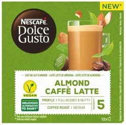 Капсулы для кофе Nescafe Dolce Gusto VEGAN ALMOND CAFFE LATTE (12 капсул)