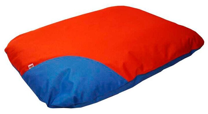 Матрац Аквастоп двухцветный со съемным чехлом пухлый №2 85x65 см красный, синий
