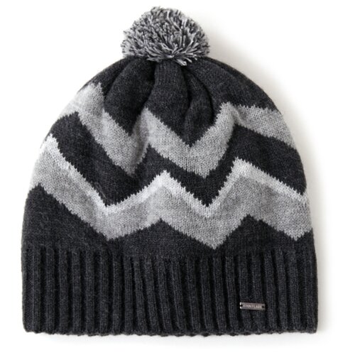 фото Шапка мужская finn flare, цвет: темно-серый a20-23116_202, размер: 58