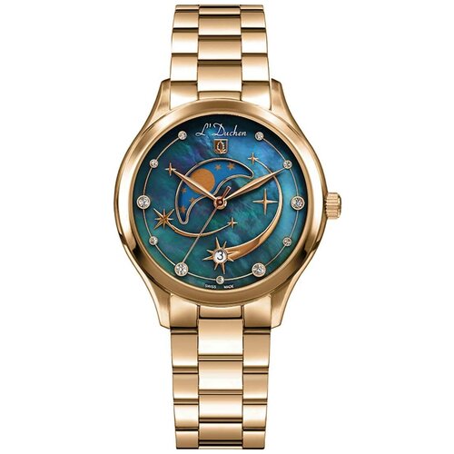 фото Наручные часы l'duchen швейцарские наручные часы l duchen d837.23.47, синий