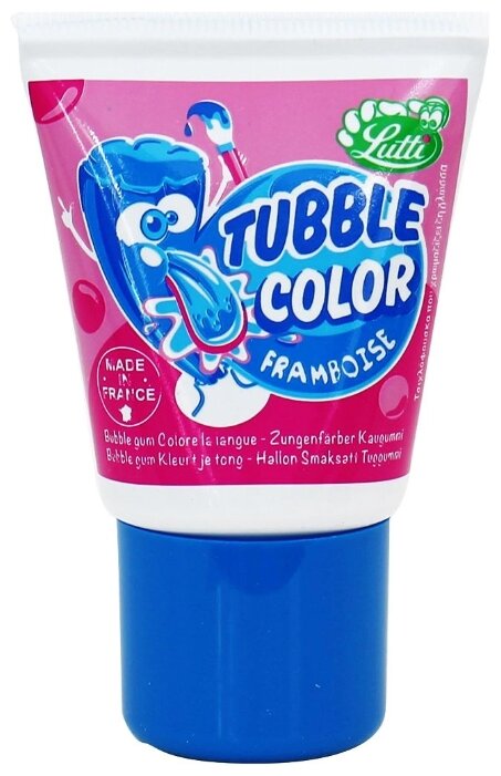 Жевательная резинка Lutti Tubble Gum Color Framboise 35 г
