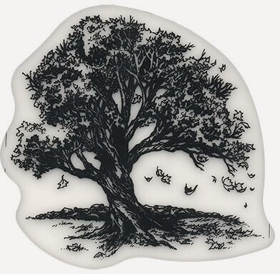 Изображение товара Mr.Painter TSM-04 Штамп 8.4 см х 8.4 см Дерево жизни для скрапбукинга для декора альбомов