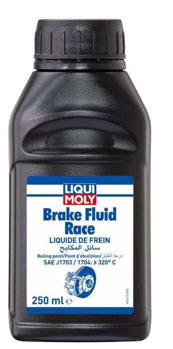Тормозная жидкость LIQUI MOLY Brake Fluid Race DOT 4 0.25 л