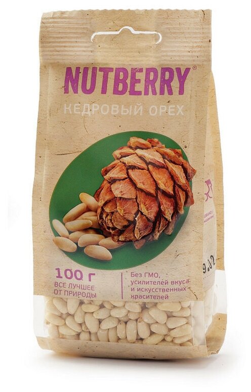 Кедровый орех Nutberry сушеный 100г - фото №5